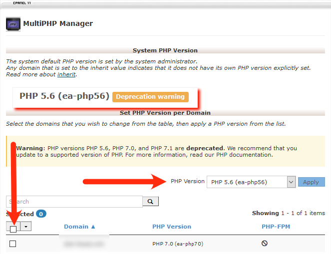 MultiPHP Manager